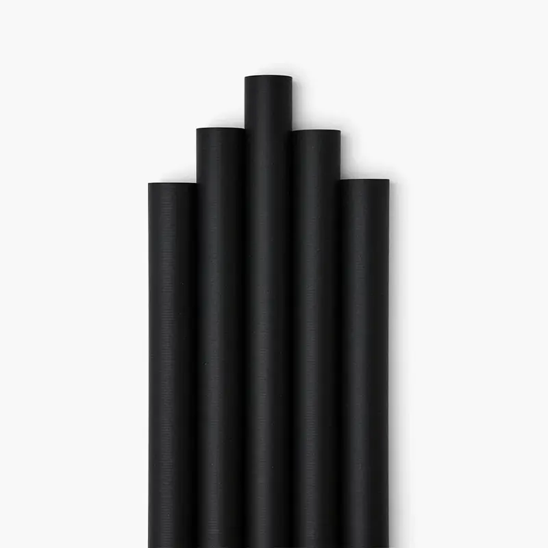 Ultra black wrapping paper (pack of 2) 0