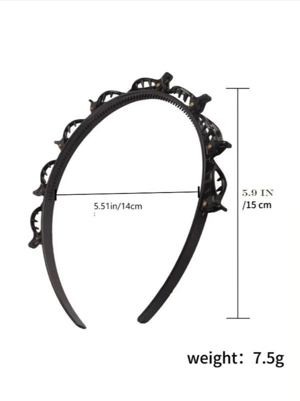 Trendy Hair Hoop, Twist and Clip Headband, Gift Sets for Girl, Christmas Gifts for Kids 4