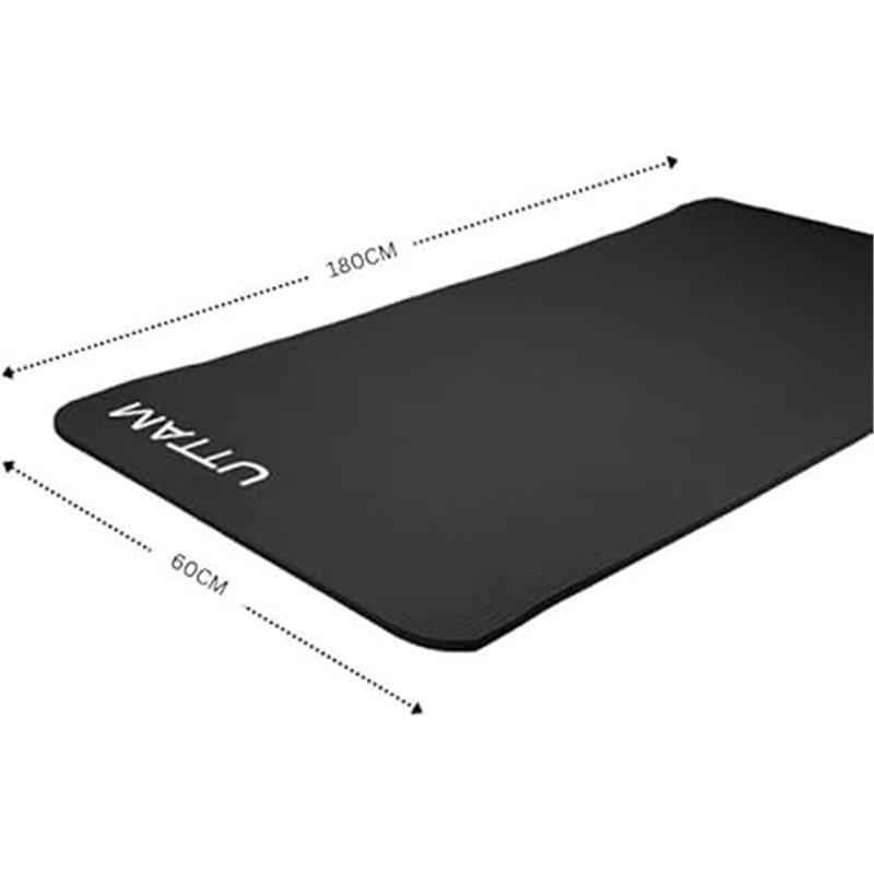 Yoga Mat | Multi-Purpose Extra Thick Foam Exercise Mats | Stretching, Resistance Workout & Therapy – Pilates, Home & Gym Equipment Accessory for Men Women Kids (183 x 60cm) 3