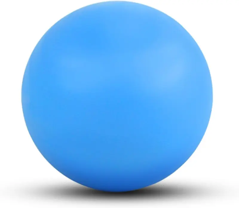 Massage Lacrosse Ball for Myofascial Release, Foot, Back, Trigger Point Treatment Ball, Muscle Knot, Yoga (Blue) 0