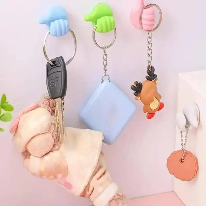 Thumb-shaped Wall Hook, Cable Organizer, Ideal As Desk and Bedroom Accessories, Perfect for Room and Home Decor 3