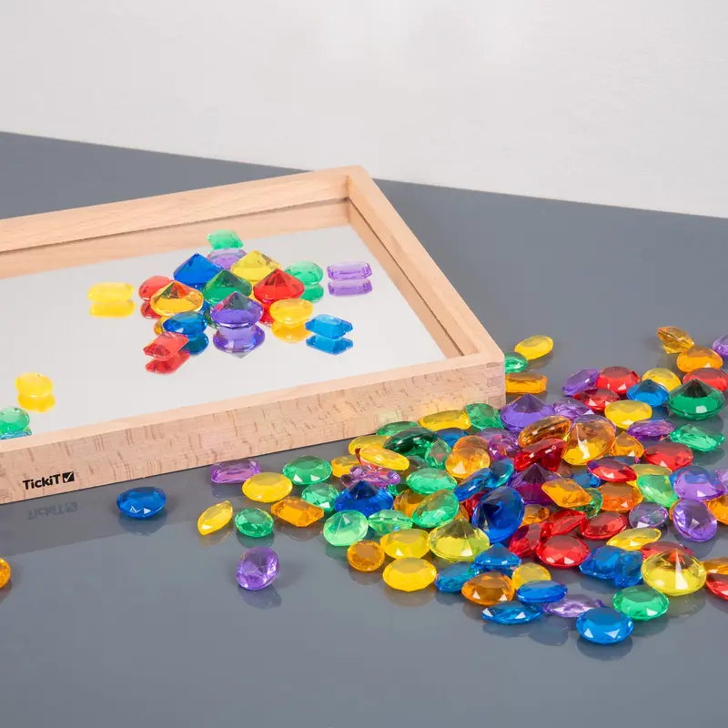 Translucent Colour Jewels - Pk144 1