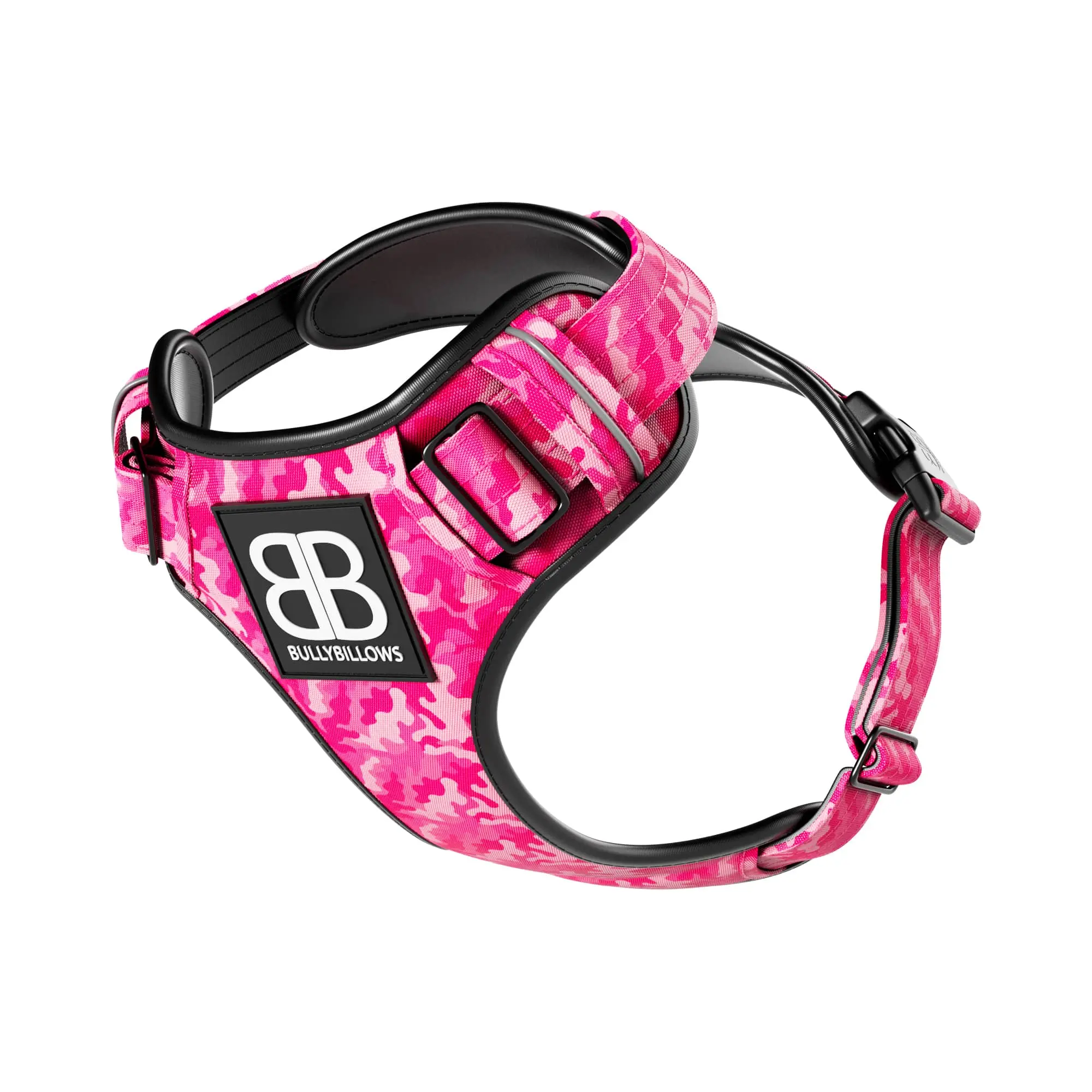 BullyBillows Comfort Premium Dog Harness | Non Restrictive - Bubblegum