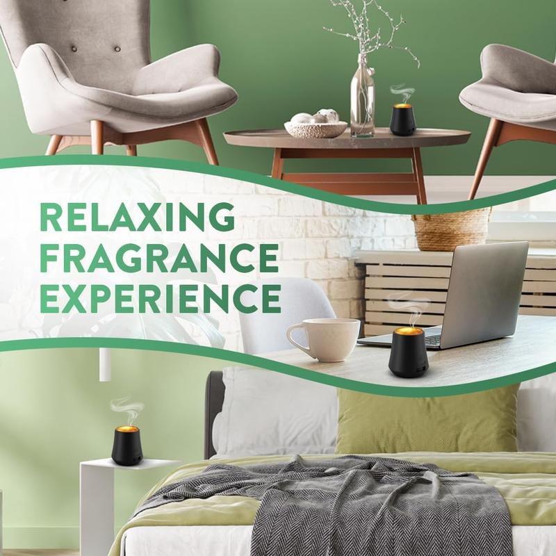 Air Wick Essential Mist Refills, Peony & Jasmine, Pack 3 x 20 ml, Natural Essential Oils, Last up to 135 days, Air freshener Aroma Floral Fragrance Scent Set Burst Room Scented 4