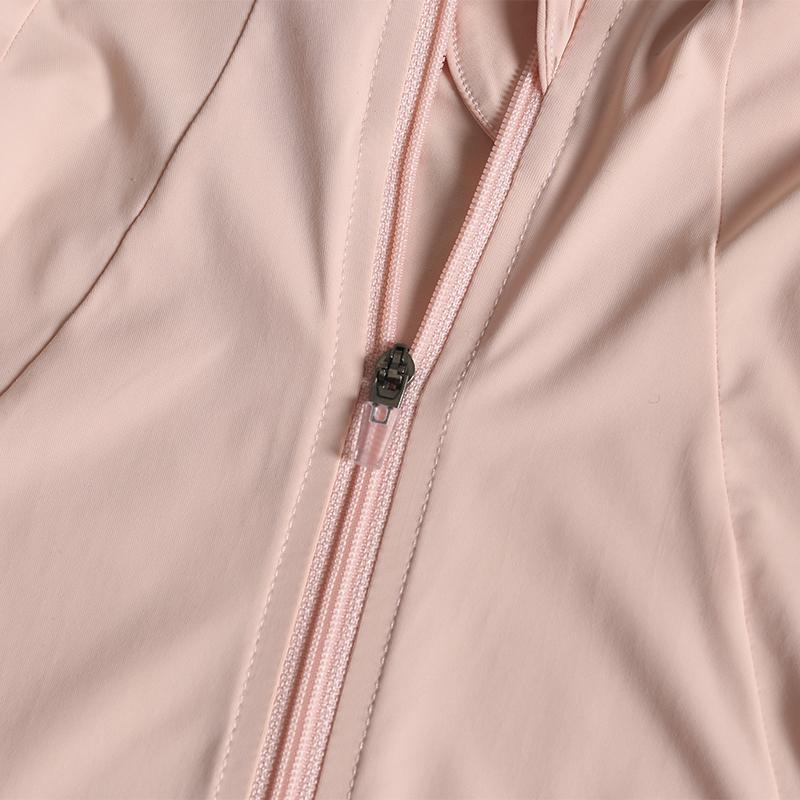 Product Introduction of New yoga wear ladies coat round high elastic loose exercise yoga fitness long sleeve stand-up collar  yoga tops 23