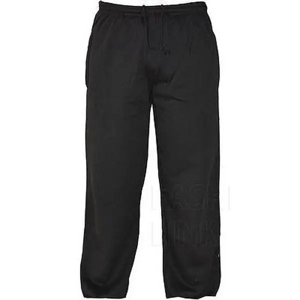 Men's Fleece Tracksuit Jogging Bottom Elasticated waist Color Black Size S to 3XL