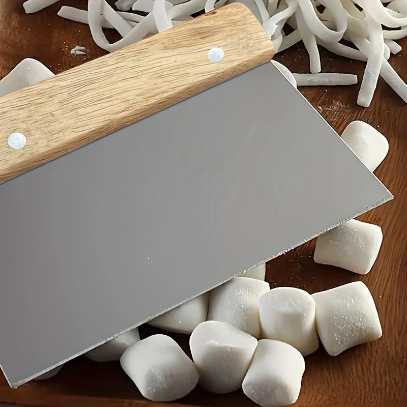 Product Introduction of [Multi-Tool Stainless Steel Kitchen] Versatile Stainless Steel Kitchen Tool - Dough Cutter, Vegetable Chopper & Scraper |     Food-Safe Baking Accessory for Home Chefs 0