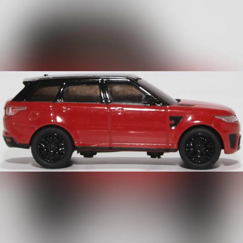 Oxford Diecast Range Rover Sport SVR Firenze Red 1/76 Scale 1