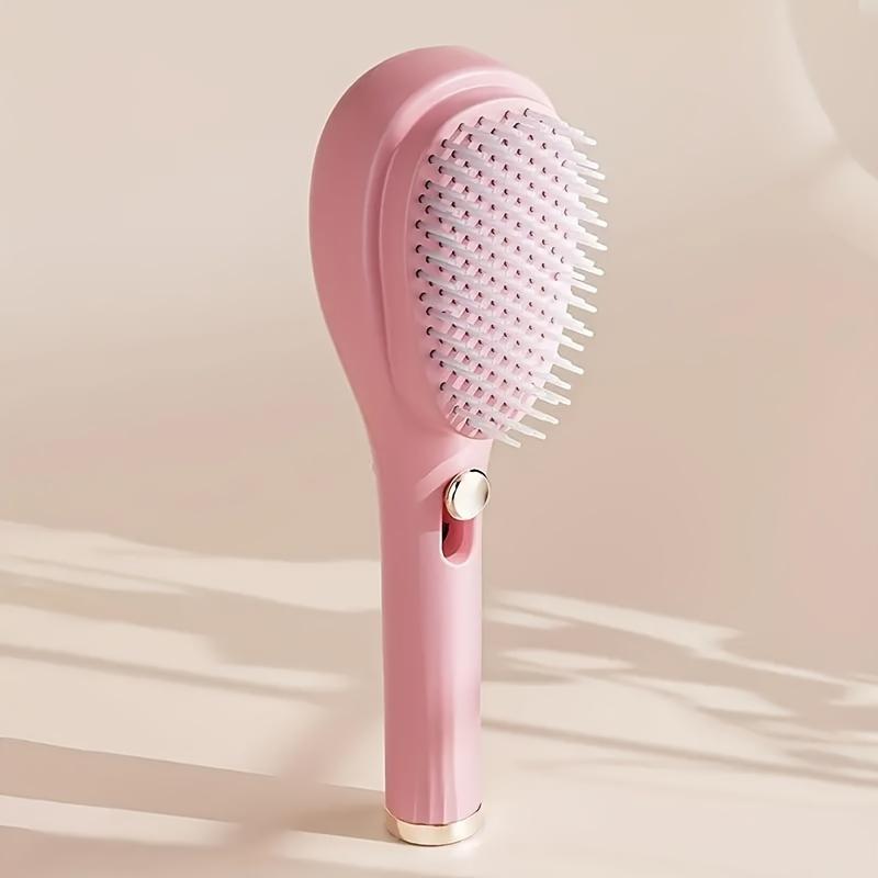 Product Introduction of 1pcs Magic Retractable Hair Comb-Anti-Static Scalp Massaging & Detangling Brush for All Hair Types Holiday Gift Box Beauty Tool 1