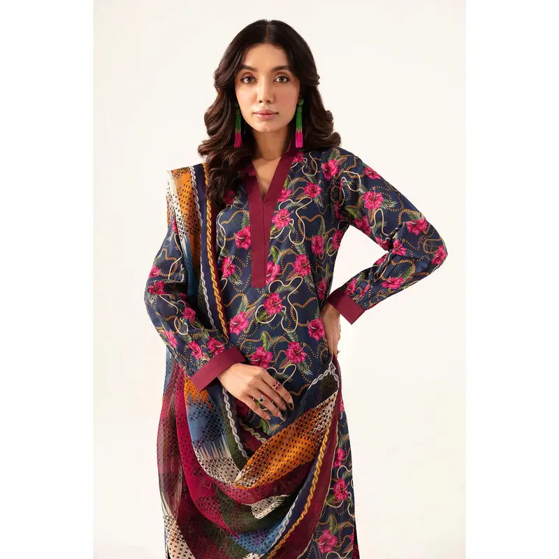 RAMSHA ‘R PRINTS’  | Printed Lawn 3pc Readymade | RP-101 0