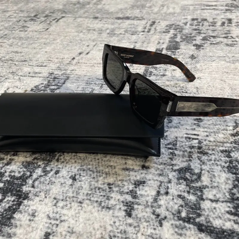 Pre owned - Saint Laurent Naked Wire Core Square Sunglasses L3