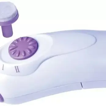 BAUER PROFESSIONAL OPERATED NAIL PERFECT MANICURE AND PEDICURE SET BATTERY OPERATED WOMEN PROFESSIONAL NAIL CARE ,NAIL ART,SMOOTH Gentle Lightweight   Cutics Polish Cutics Polish Purple 3