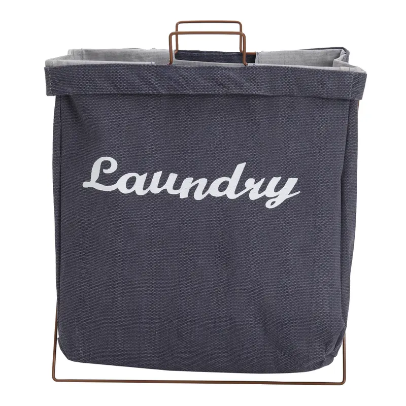 AceHome Waterproof Foldable Laundry Storage Basket foldable with handle 0