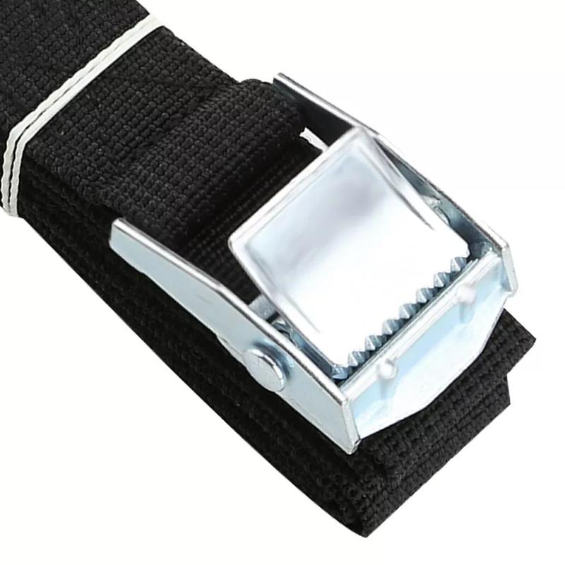6 x Heavy Duty Ratchet Tie Down Straps Car Roof Rack Belts Quick Release 2.5M UK 3