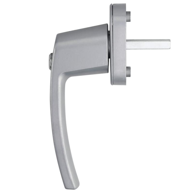 Product Introduction of 4Pcs Window Handle Key Locking Silver Universal Aluminum Double Glazing Fitting 23