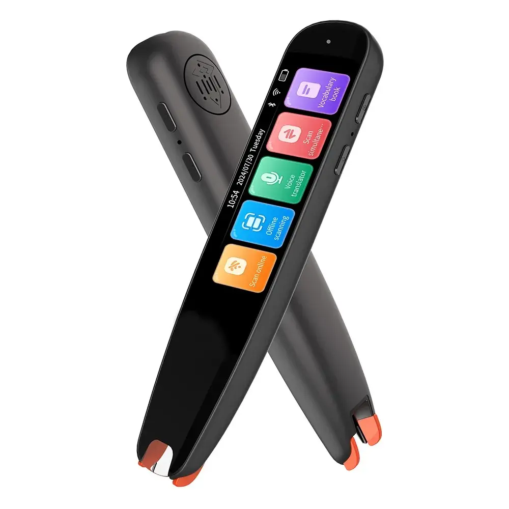 Language Voice Translator Pen - Real-time Multi-language Translation Device for travelers, Professionals, Students and Enthusiasts - Portable