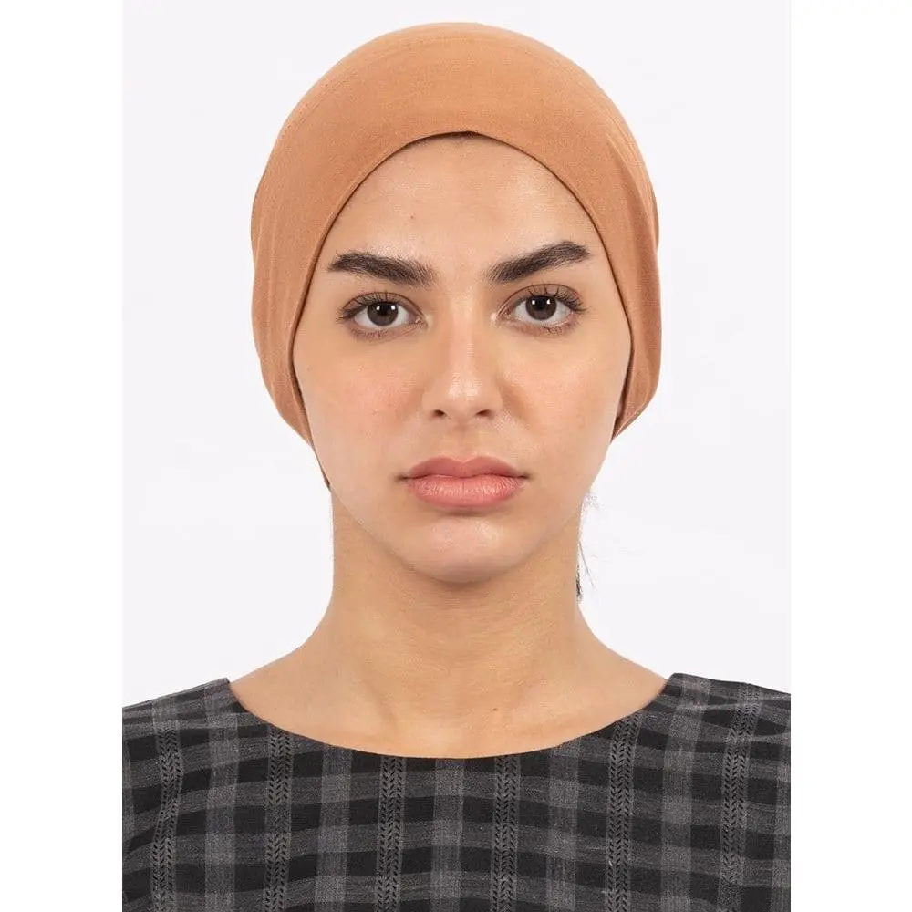 Hijab Cap Brick Red