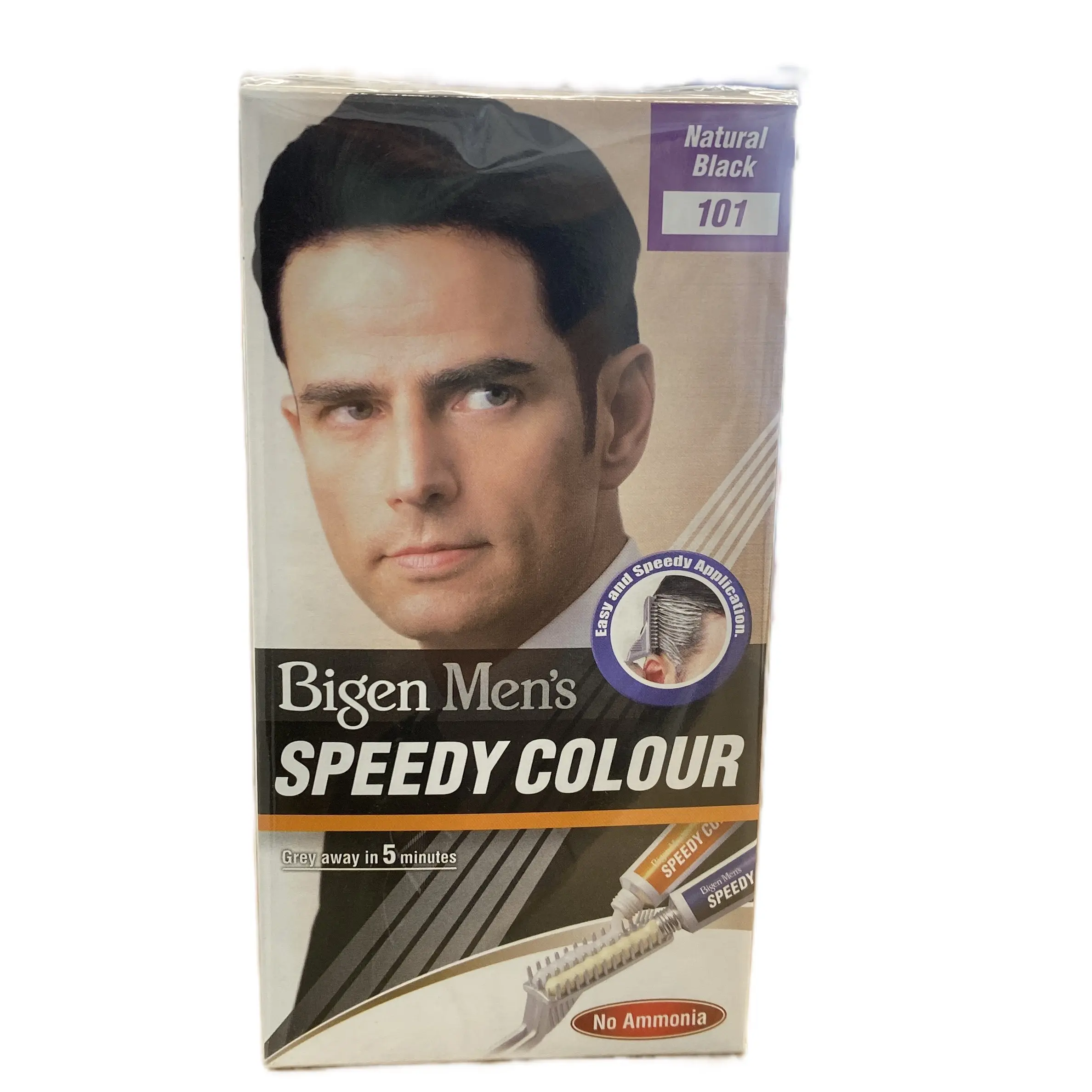 BIGEN SPEEDY HAIR COLOUR FOR MEN Natural BLACK 101