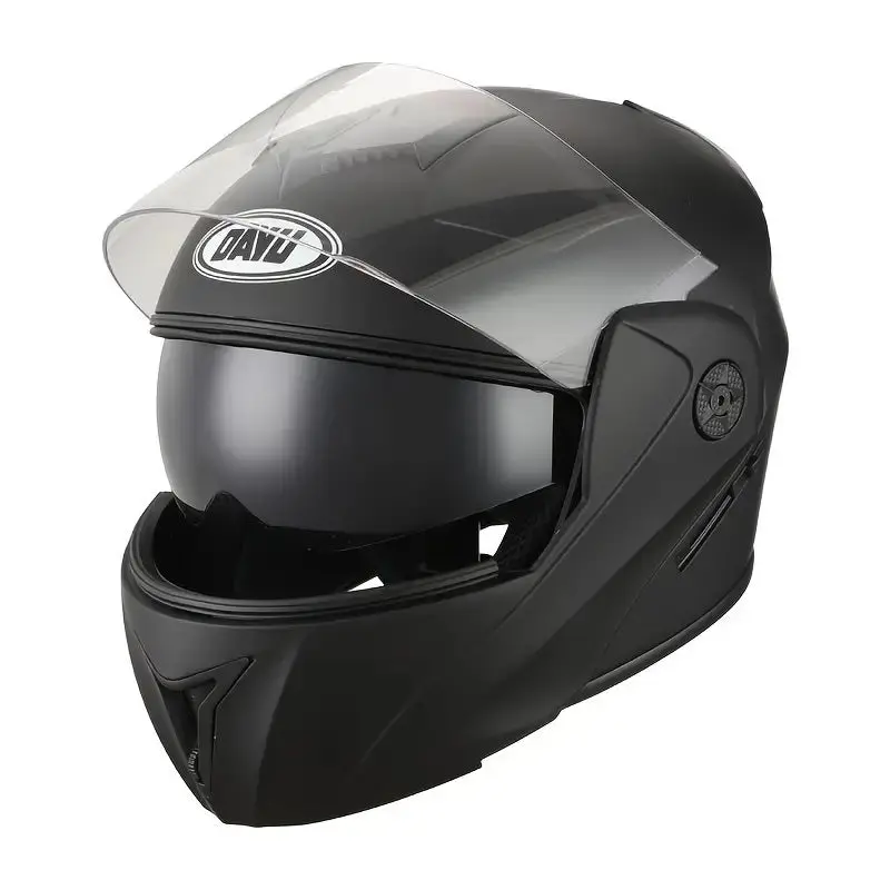 Kids Matt Black Helmet Dirt Bike ATV Off-Road Street Riding Helmet