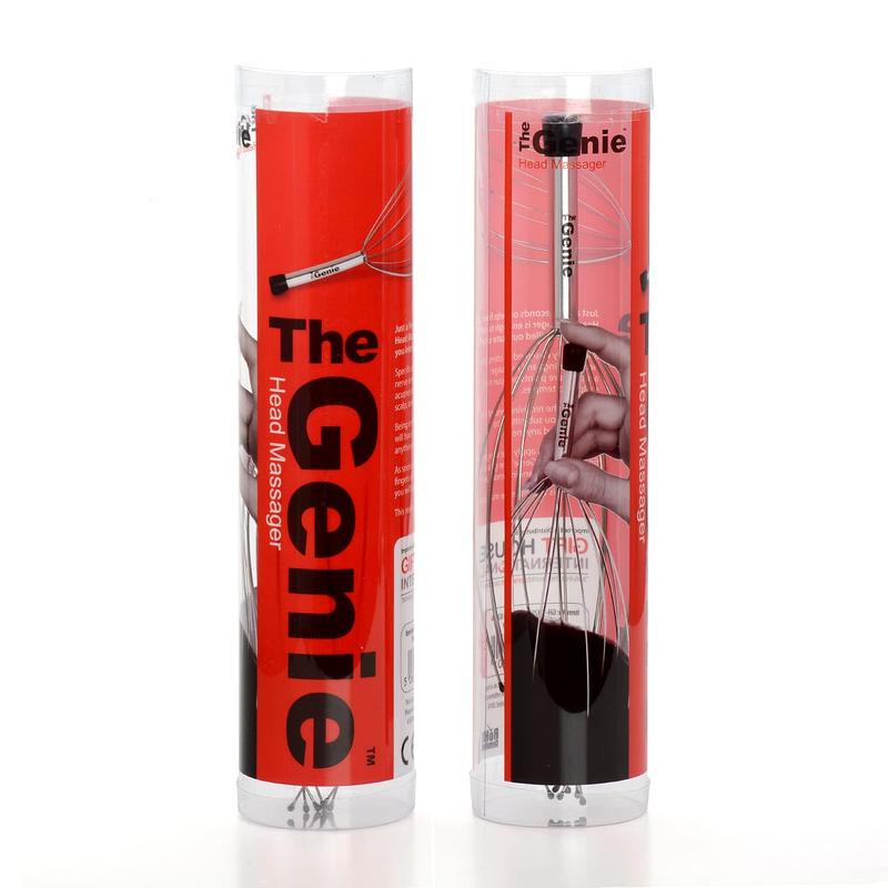 The Genie Metal Scalp Massager Tool Handheld Head Scratchers for Head Neck Scalp Stress Relief Release Relax Relieve Head Pressure Stainless Steel Body Care Lightweight 3
