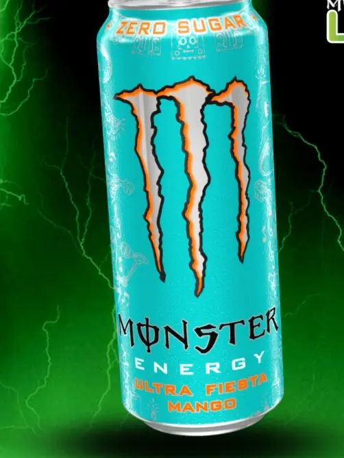 Monster Energy Ultra Fiesta Mango 500ml x 12 Beverage - Sport Drink 1