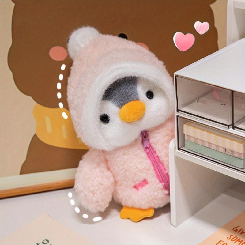 Cute Penguin Plush Toy with Soft PP Cotton, Cozy Animal Stuffed Doll in Winter Outfit for Toddlers & Infants 0-3 Years Old – Ideal Gift for Christmas and Halloween 5