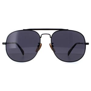 David Beckham Sunglasses DB7004/S V81 M9 Dark Ruthenium Grey Polarized for Male - Mens Sunglasses - Menswear