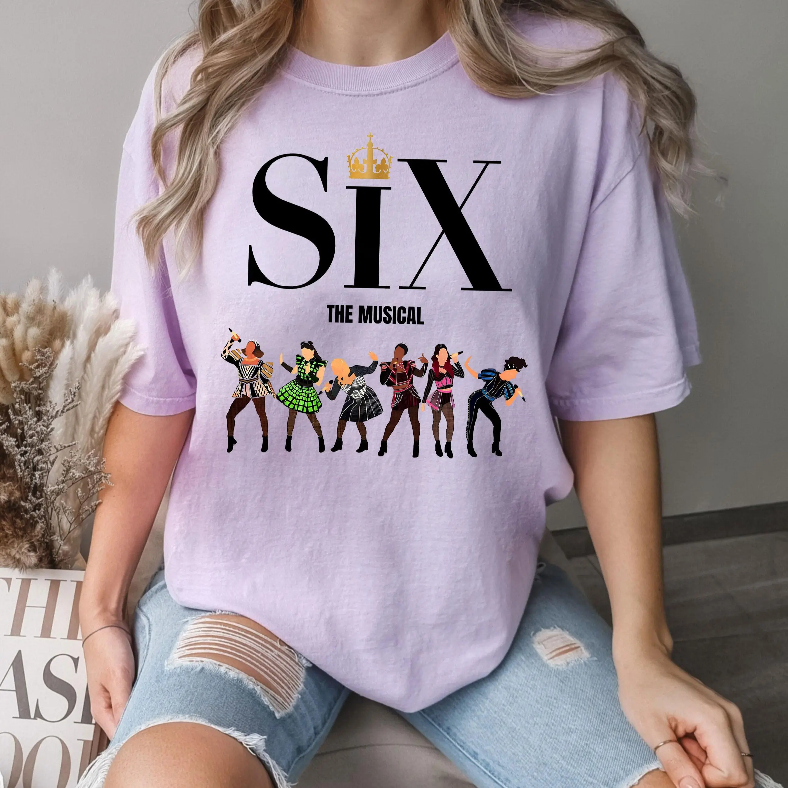Six Musical Shirt, Broadway Six Musical Shirt, Musical Theatre Broadway Tee, Broadway Musical Six Queens Shirt