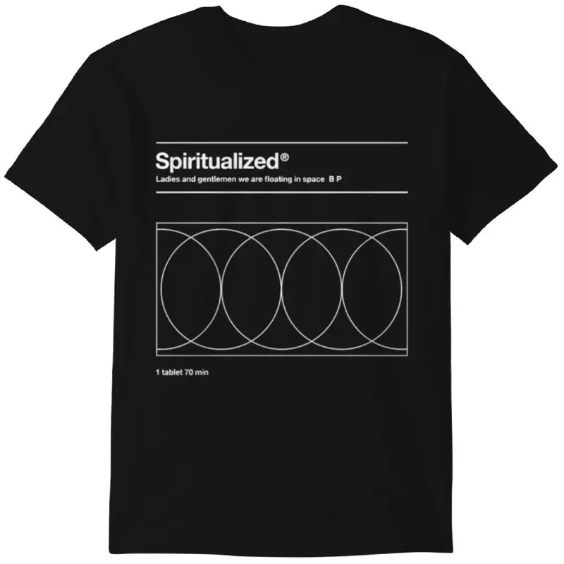 SPIRITUALIZED LOGO T-shirt Gildan Heavy Cotton 1
