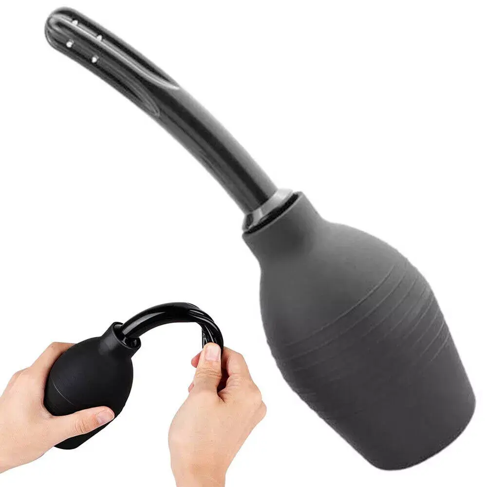 310ml Enema Anal Bulb Douche Irrigation Cleaner for Comfortable Rectal Syringe Colonic