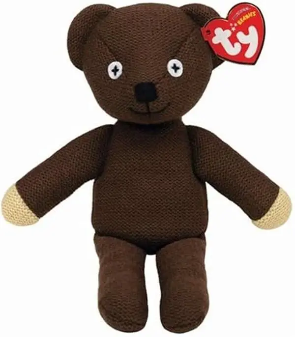 Mr. Bean Teddy Bear Regular | Beanie Baby Soft Plush Toy | Collectible Cuddly Stuffed Teddy