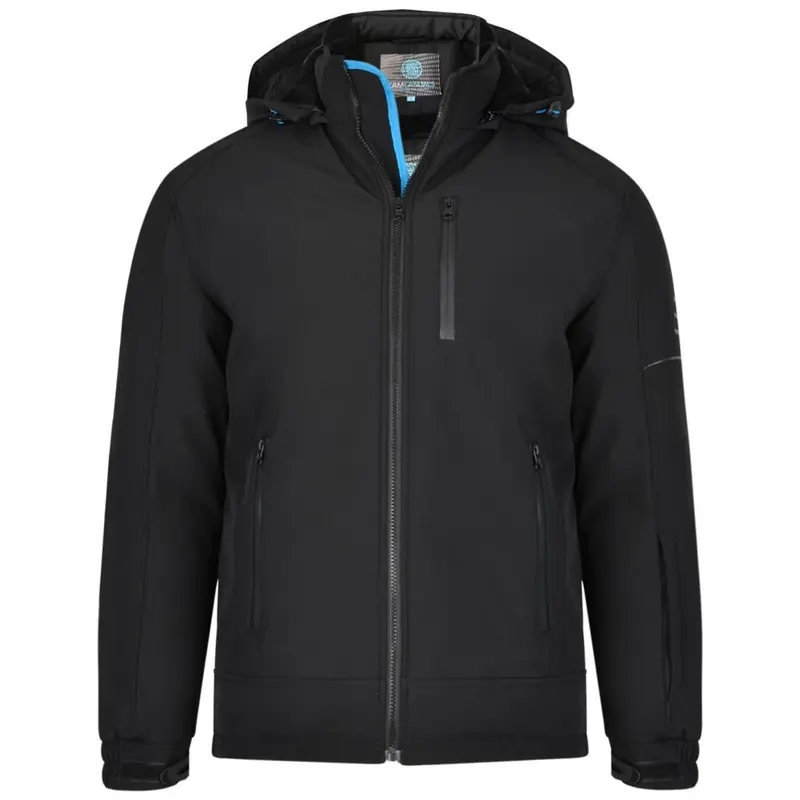 KAM Mens Big Size Heavy Warm Sherpa Lined Softshell Jacket (86) Menswear Padded 0