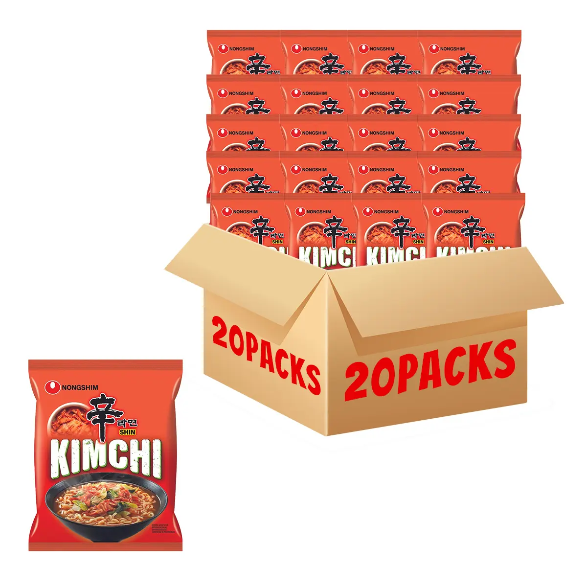 NongShin Ramen Noodles kimchi HALAL -120g (pack of 20)foodtok fyp cooking cookwithme ramen ramennoodles lunch foodie Instant Spicy Chewy Pansit Korean Korea shin