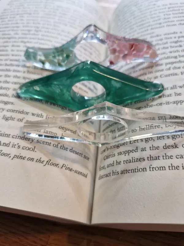 Page Spreader - Thumb Book Support - Variety of Colours 0