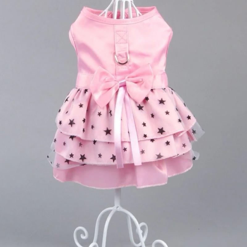 Brubonchi Pet Cat Dog Harness Dress, Dog Dress, Dog Clothing 1