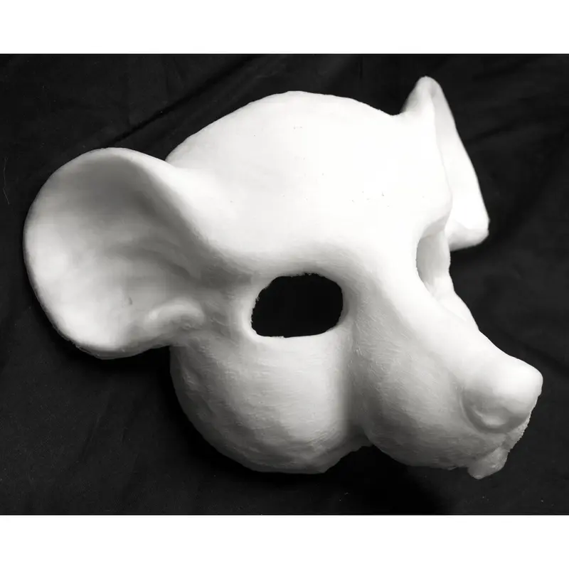 Rat (Skaven) Mask for LARP, soft foam for safe combat 5