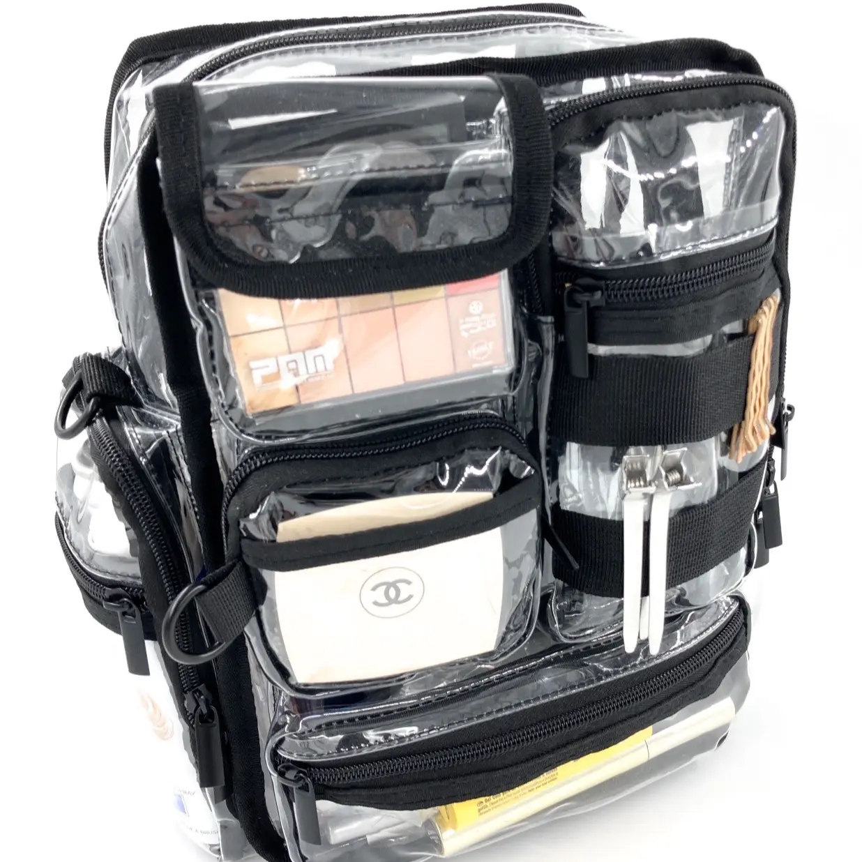 GSG Original Design Large ‘QodpaQ‘ Clear -  Designed for Hair & Make up Artists - Subscribe at the GSG website for your Storewide Discount - Free UK Shipping over £60 - NO Brexit Charges - We Ship Globally
