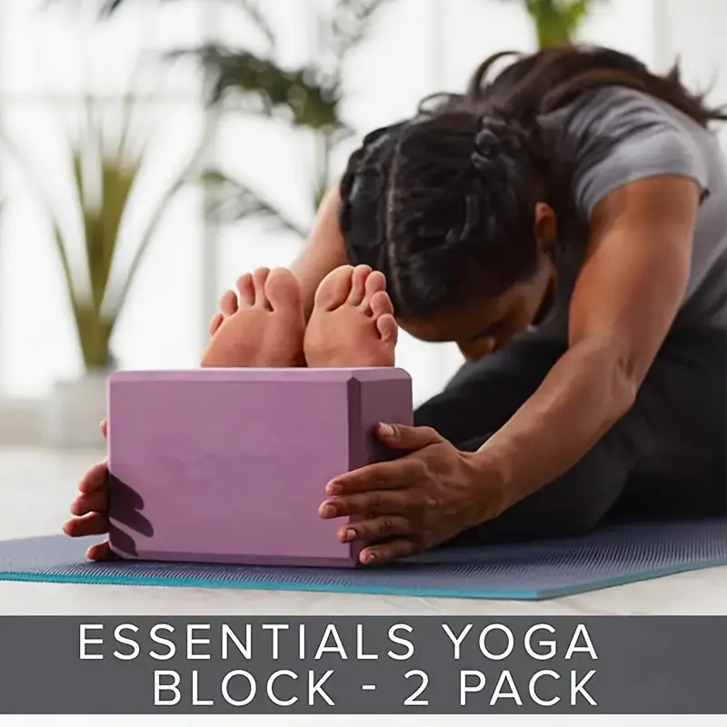ORACEGRA        1pcs High-Density EVA Yoga Bricks to Boost Flexibility in Pilates and Stretching - Perfect for Home Gym and Training 5