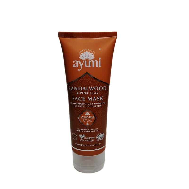 Ayumi sandalwood & ylang ylang 150ml - BODY Scrub 200 ml - Face scrub 125ml - Face  Mask 100ml - Face Cream 100ml   boday care Cleansing 5