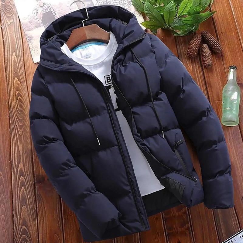 Product Introduction of 2024Men's Winter Coat Men's Casual Jacket Warm hooded thick down jacket Men's Winter Coat Outdoor wear men's 2