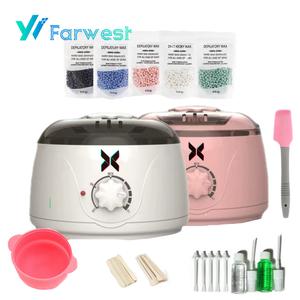 【Fast Delivery】Waxing Kit, Wax Pot for Hair Removal,Mother's Day gift,Wax Heater Kit for Waxing Professional, 5 Packs Wax Beads and 20 Applicator Sticks, Painless Waxing Machine for Full Body Waxing Bee Body Care Silky Smooth Comfort Cream
