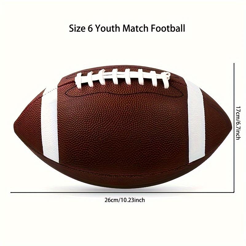 Professional American Football, Size 3/6/9 PU Official Training Football 6