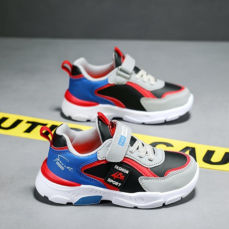 Product Introduction of Boys' Fashion All-Season Breathable Sneakers - Durable, Non-Slip Running Shoes for Youngsters with Easy Closure 2