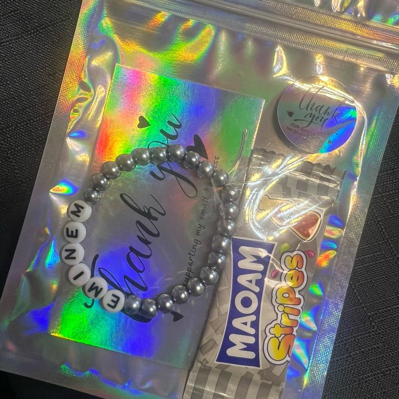 Eminem handmade beaded bracelet 1