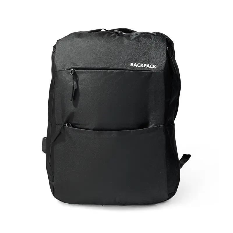 Nylon Laptop Backpack with Zip Closure, Lightweight & Sturdy Build, 20L Capacity for Travel, School and Work 0