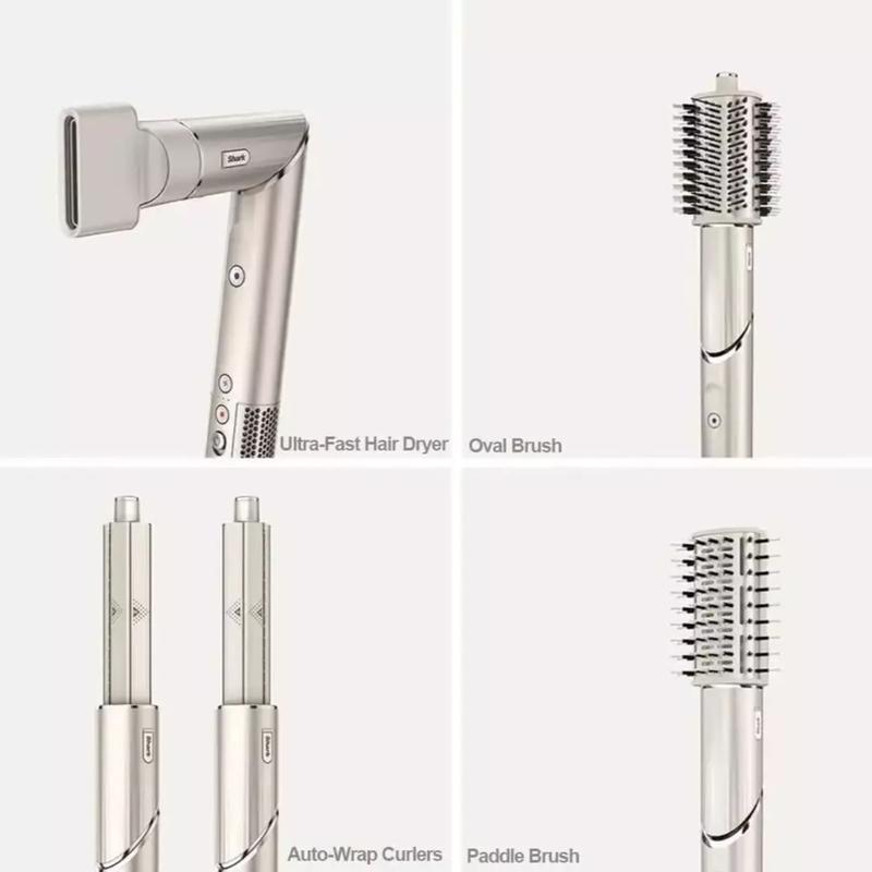 Shark HD430 FlexStyle Hair Dryer&Airwrap hair Curler Hair Dryer Brush 5