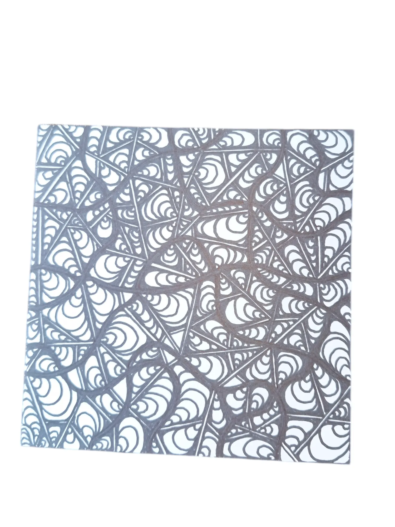 Doodles & Scribbled Mindful Greetings Card