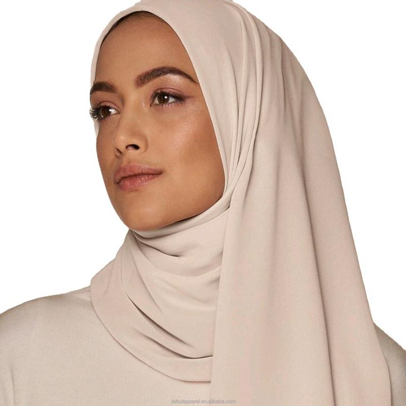 Chiffon Hijab Headscarf for Women - Lightweight and Perfect for Parties and Everyday Use 1