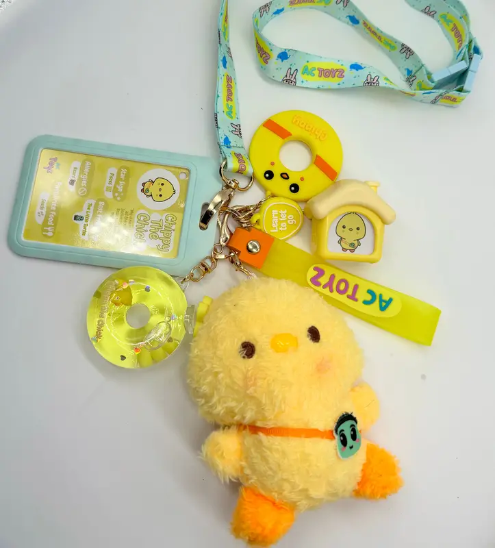 AC TOYZ Chippy the Chick Comfort Keychain 4