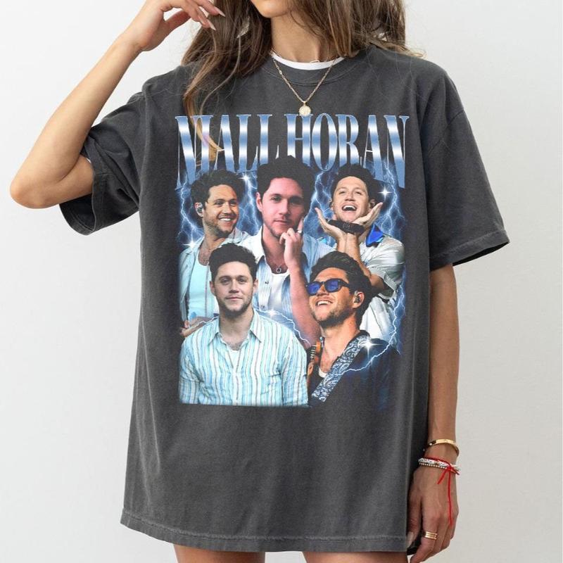 Niall Horan 90s Vintage Shirt, Niall Horan 2024 Tour Shirt, The Show Live On Tour Fan Gift, Niall Horan Bootleg Shirt, Gift For Men Women 1